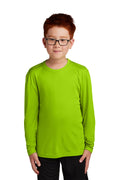 YST350LS Sport-Tek® Youth Long Sleeve PosiCharge® Competitor™ Tee. XS-XL
