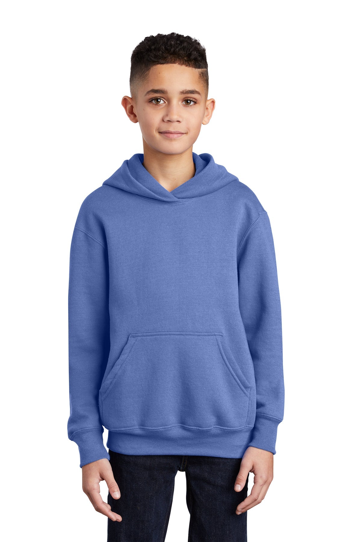 PC90YH Port & Company® Youth Core Fleece Pullover Hooded Sweatshirt. XS-XL