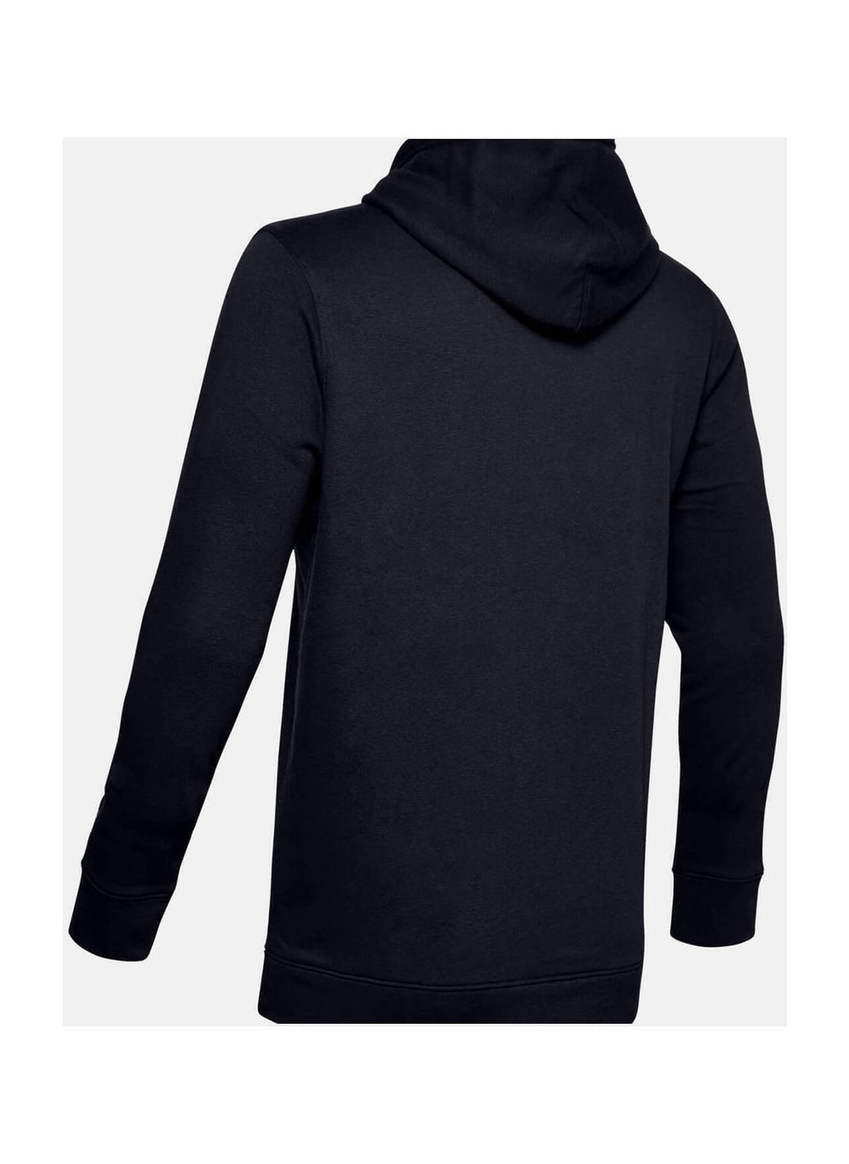 Under Armour Men's Black / White Hustle Fleece Hoodie