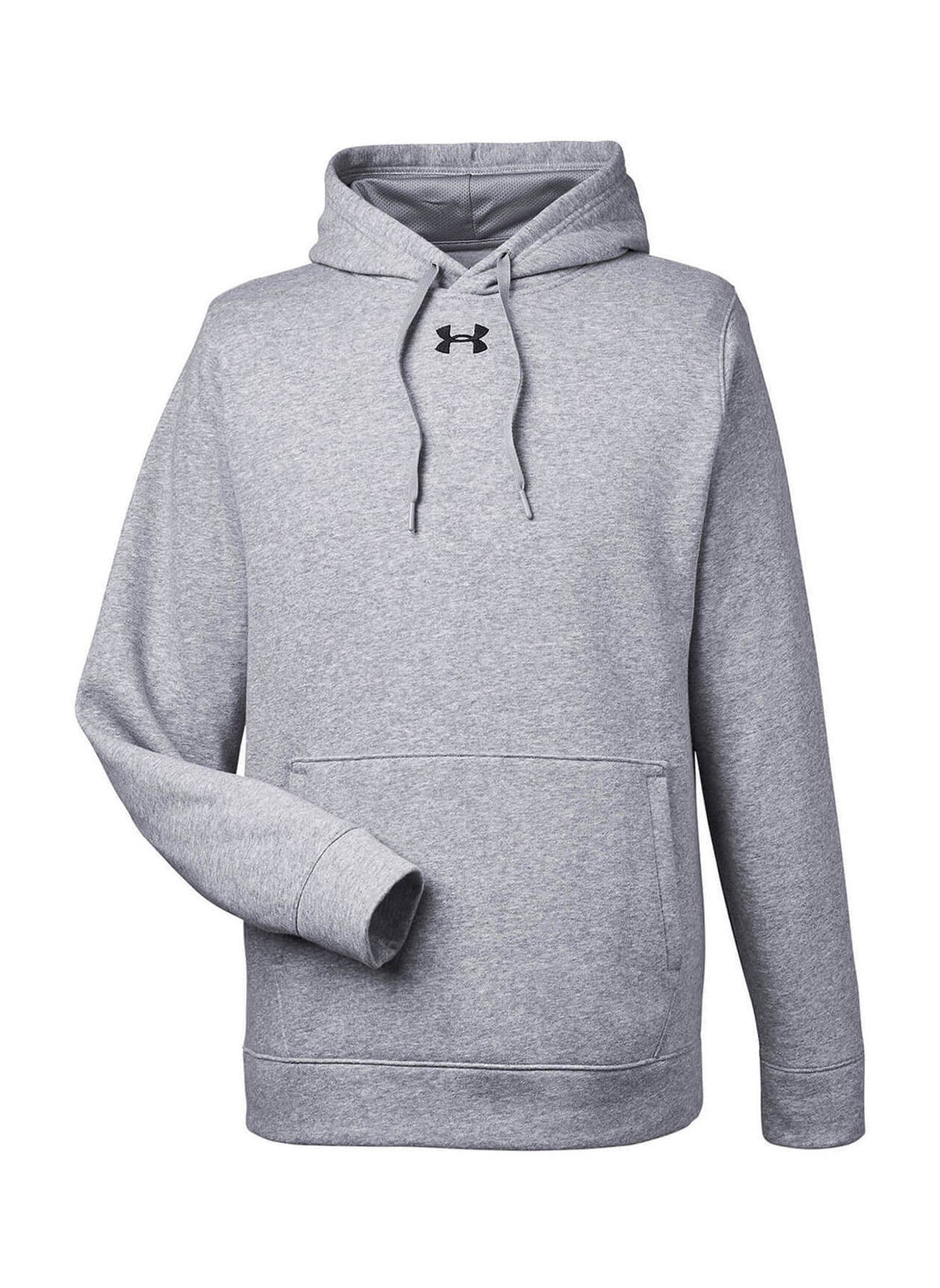 Under Armour Men's Black / White Hustle Fleece Hoodie