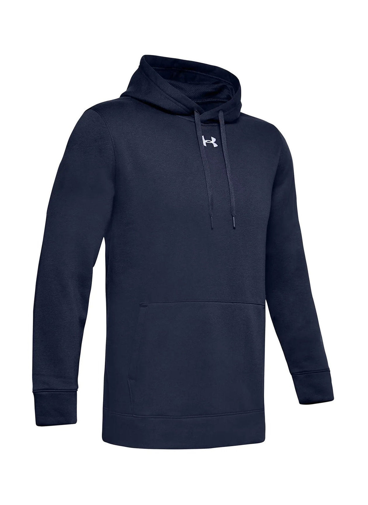 Under Armour Men's Black / White Hustle Fleece Hoodie