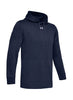 Under Armour Men's Black / White Hustle Fleece Hoodie