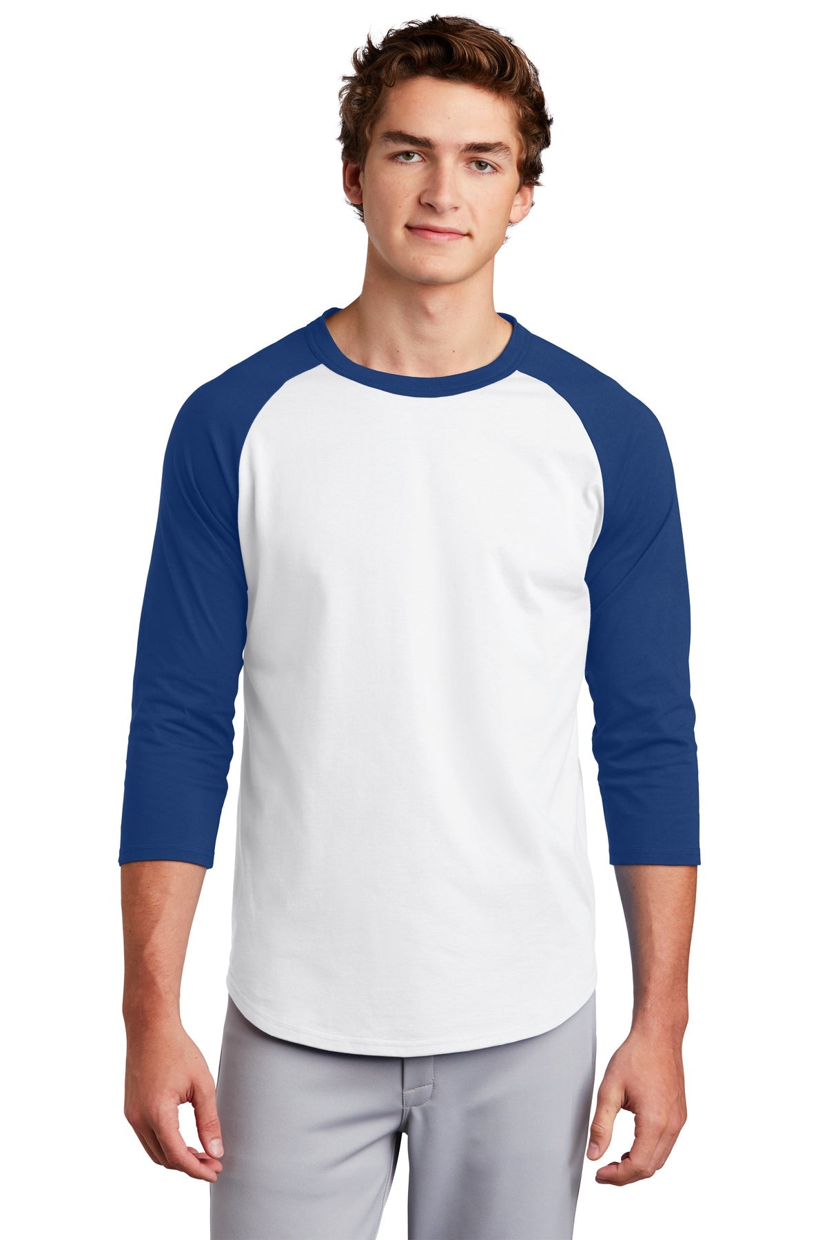 T200 Sport-Tek® Colorblock Raglan Jersey. XS-6XL