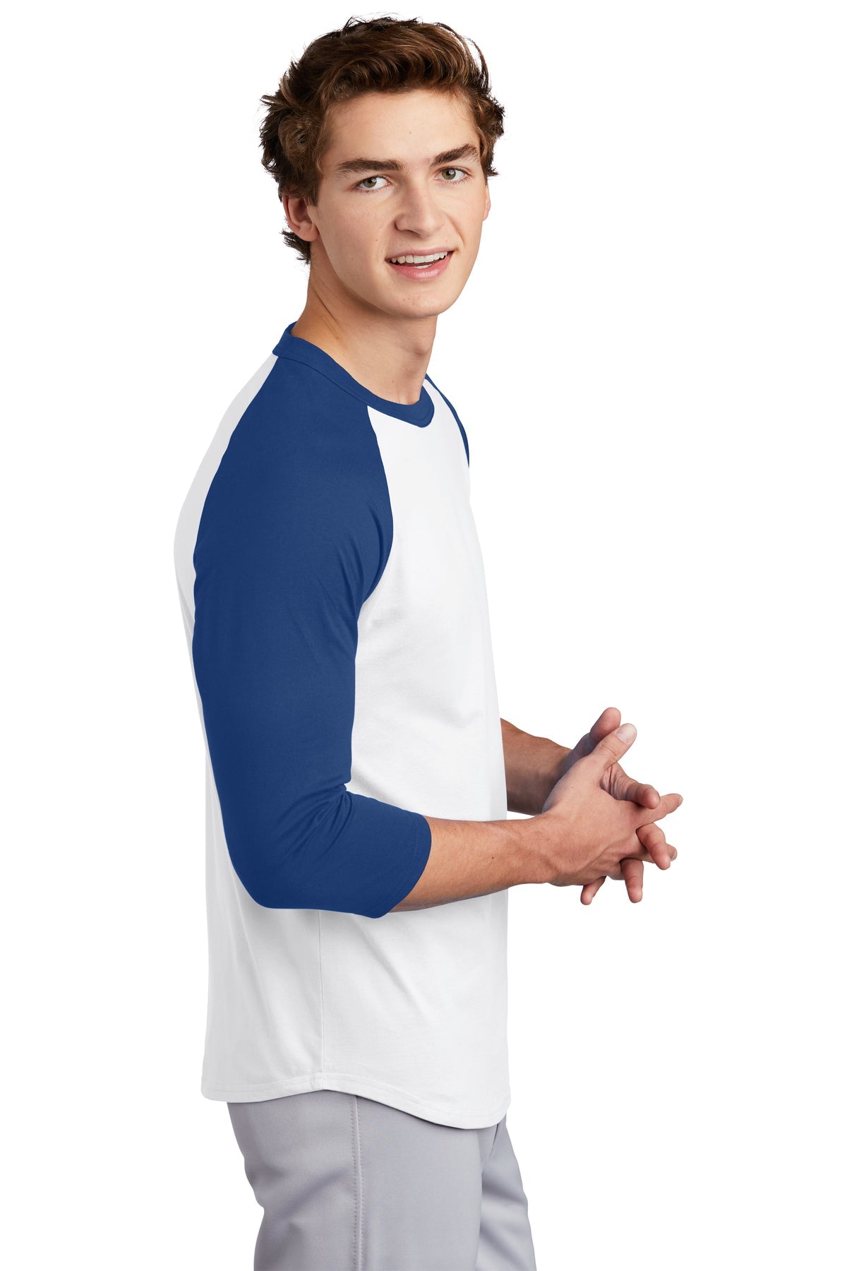 T200 Sport-Tek® Colorblock Raglan Jersey. XS-6XL