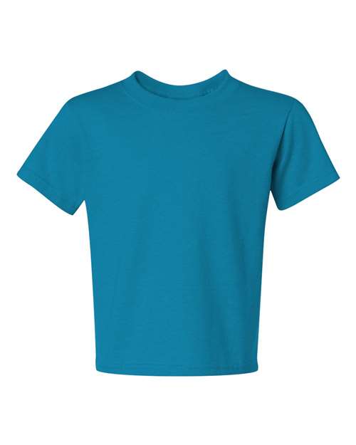 JERZEES - Dri-Power® Youth 50/50 T-Shirt - 29BR- XS - XL