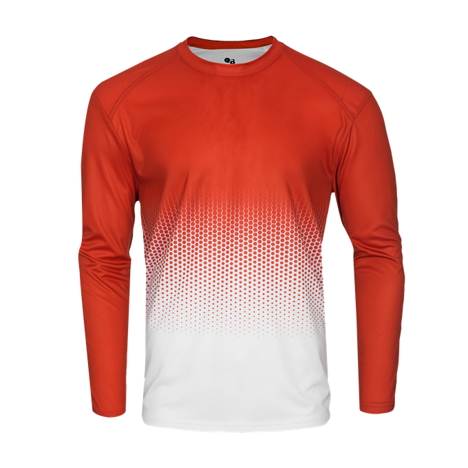 222400 Youth Loose Hex Youth Long Sleeve Tee