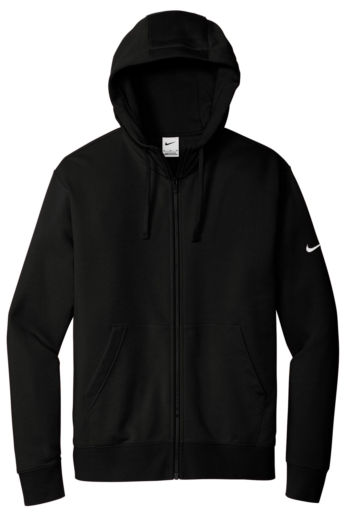 NKDR1513 Nike Club Fleece Sleeve Swoosh Full-Zip Hoodie