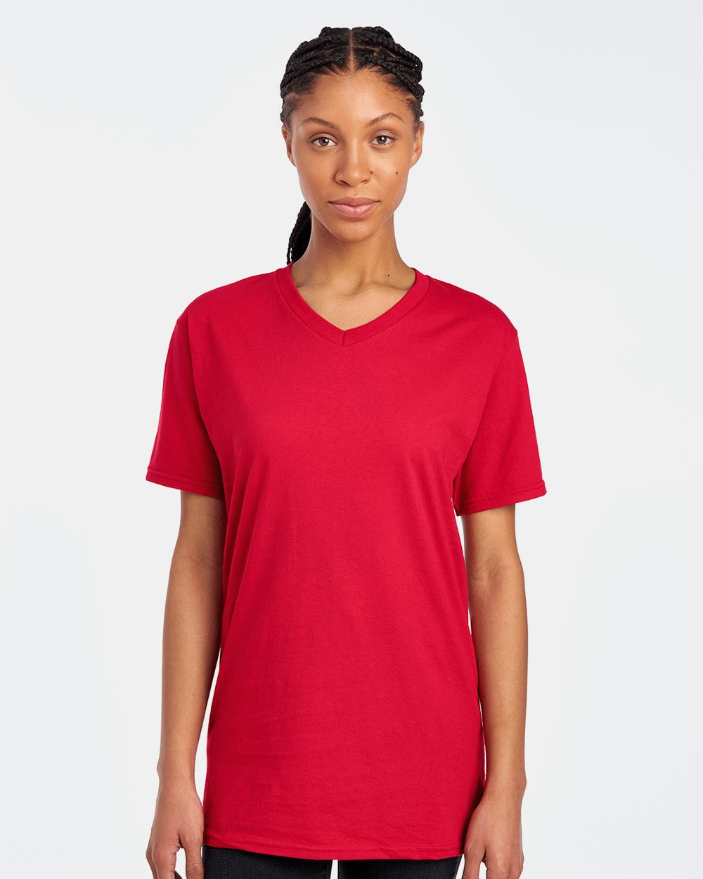 Fruit of the Loom - HD Cotton V-Neck T-Shirt - 39VR
