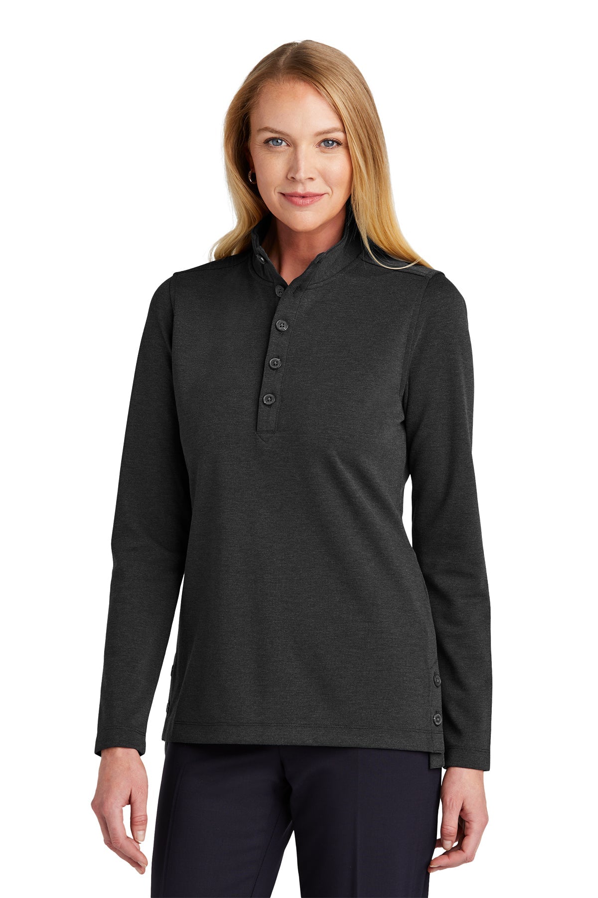 BB18203 Brooks Brothers® Women’s Mid-Layer Stretch 1/2-Button