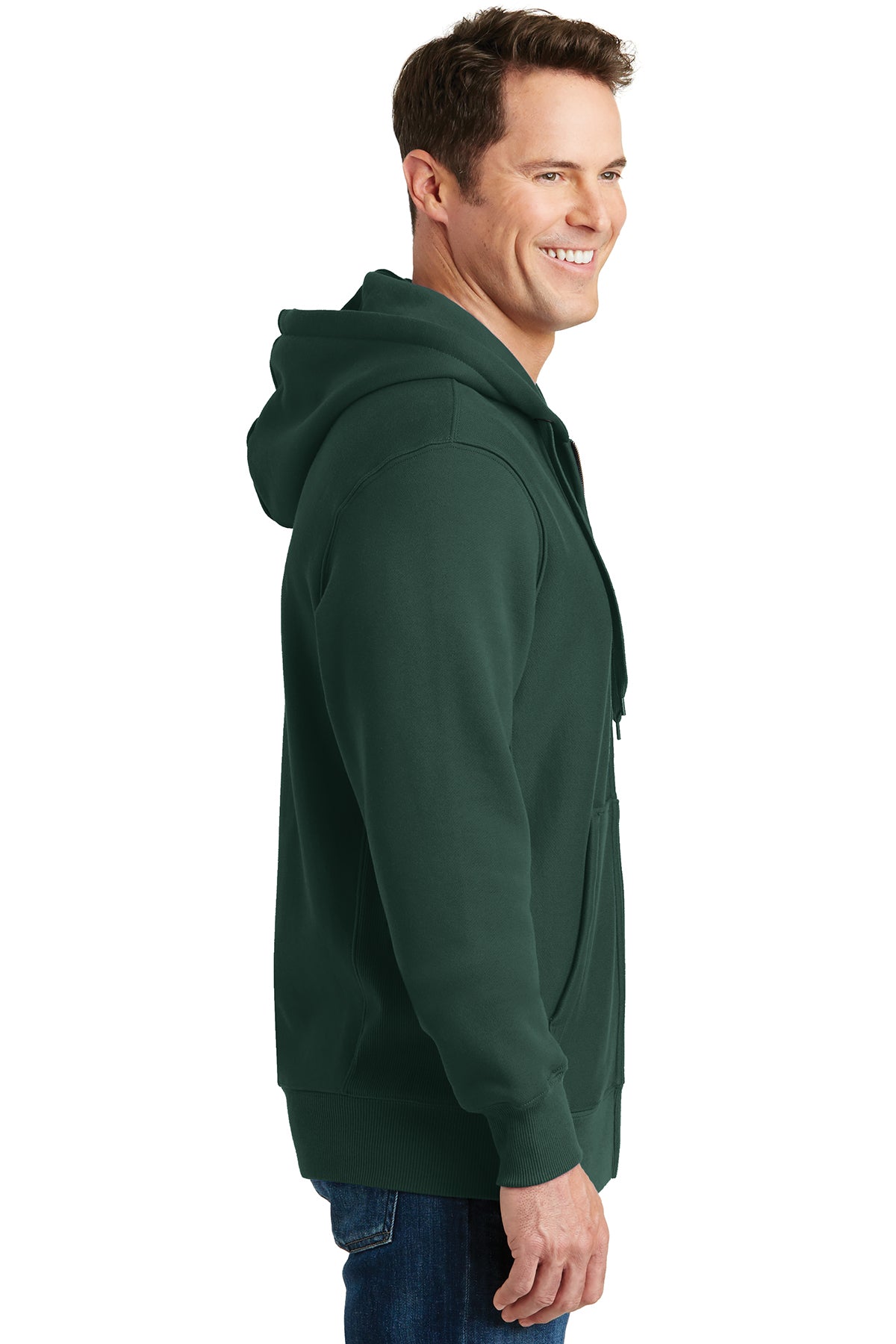 F282 Sport-Tek® Super Heavyweight Full-Zip Hooded Sweatshirt