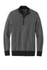 BB18412 Brooks Brothers ® Washable Merino Birdseye 1/4-Zip Sweater