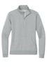 NKDX6720 Nike Ladies Club Fleece Sleeve Swoosh 1/2-Zip