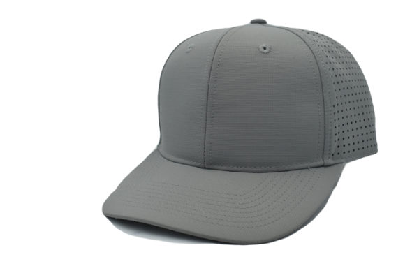 344 Laser Etched Pearl Nylon Performance Cap