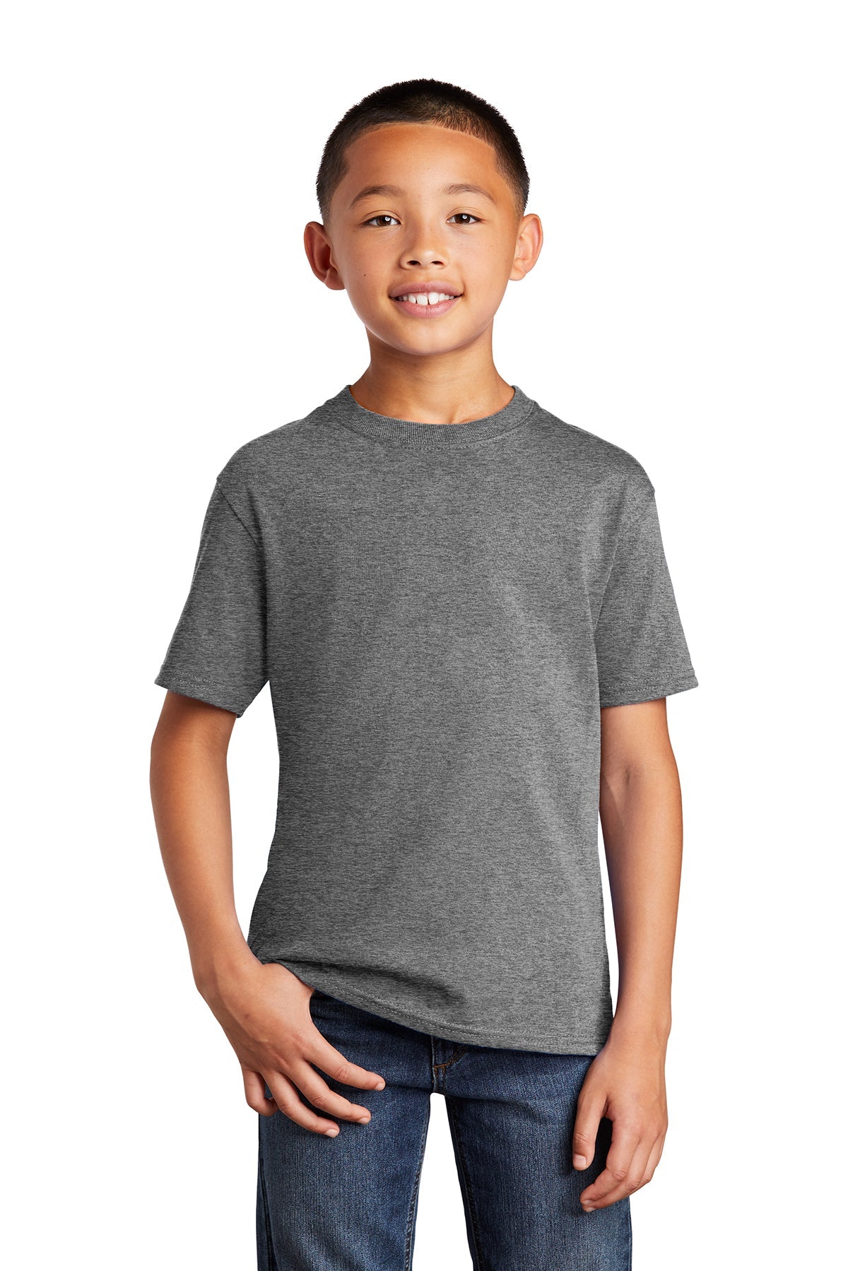 PC54Y Port & Company® Youth Core Cotton Tee. XS-XL