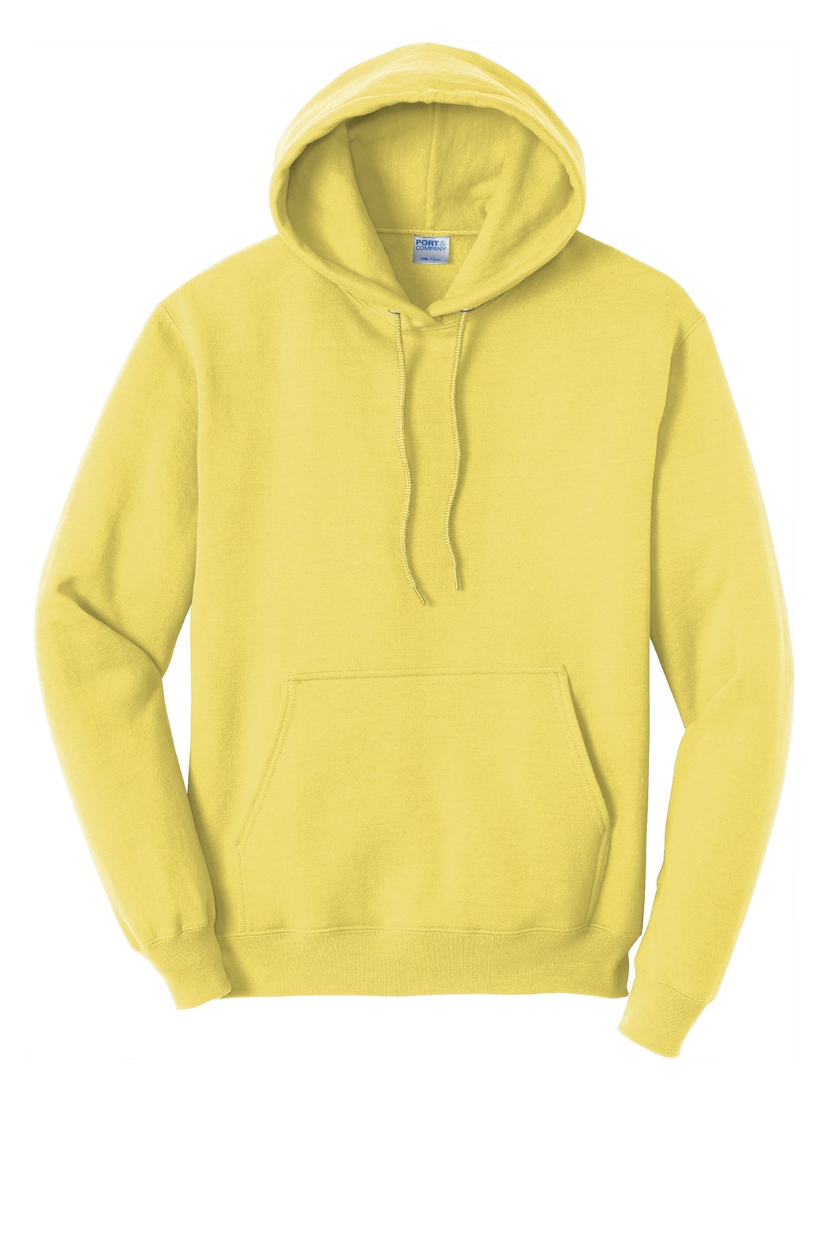 PC78H Port & Company® Core Fleece Pullover Hooded Sweatshirt. S-4XL