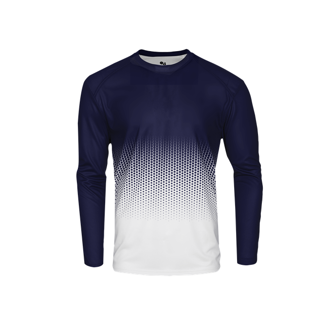 222400 Youth Loose Hex Youth Long Sleeve Tee