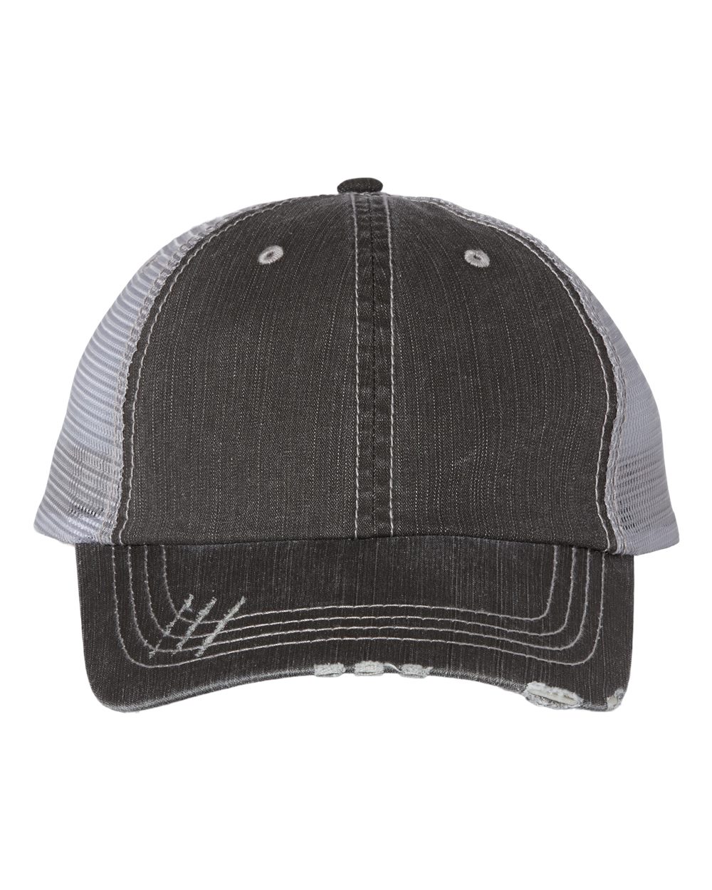 Mega Cap - Herringbone Trucker Cap - 6990