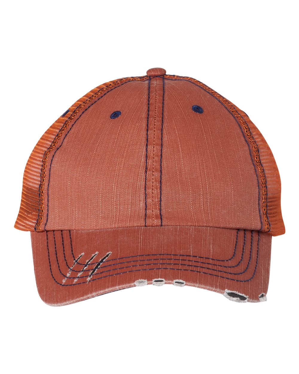 Mega Cap - Herringbone Trucker Cap - 6990