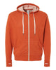Independent Trading Co. - Heathered French Terry Full-Zip Hooded Sweatshirt - PRM90HTZ