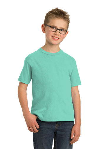 PC099Y Port & Company® Youth Beach Wash® Garment-Dye Tee