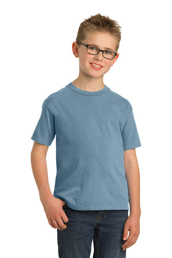 PC099Y Port & Company® Youth Beach Wash® Garment-Dye Tee