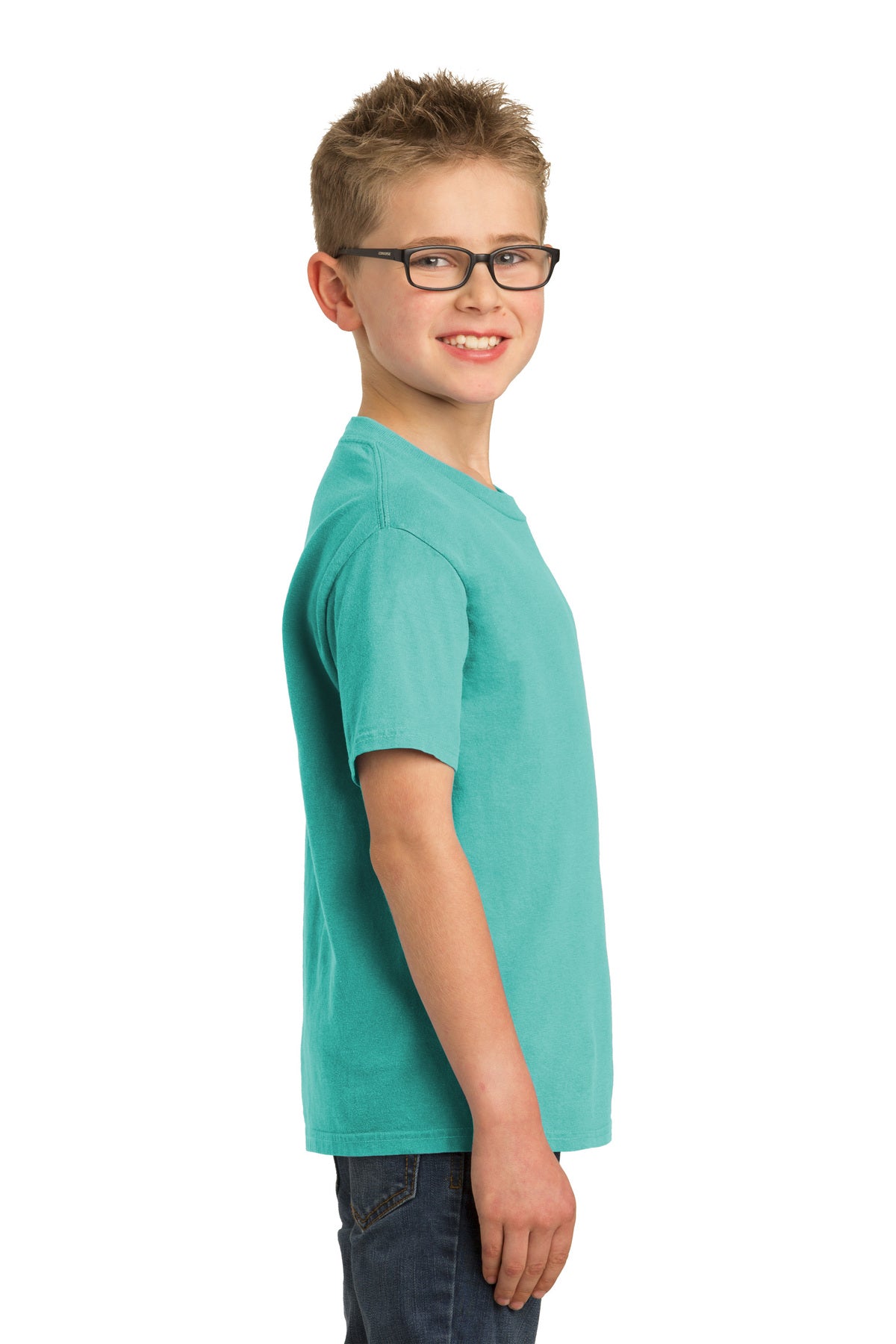 PC099Y Port & Company® Youth Beach Wash® Garment-Dye Tee