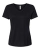 BELLA + CANVAS - Women's Relaxed Triblend Short Sleeve V-Neck Tee - 6415