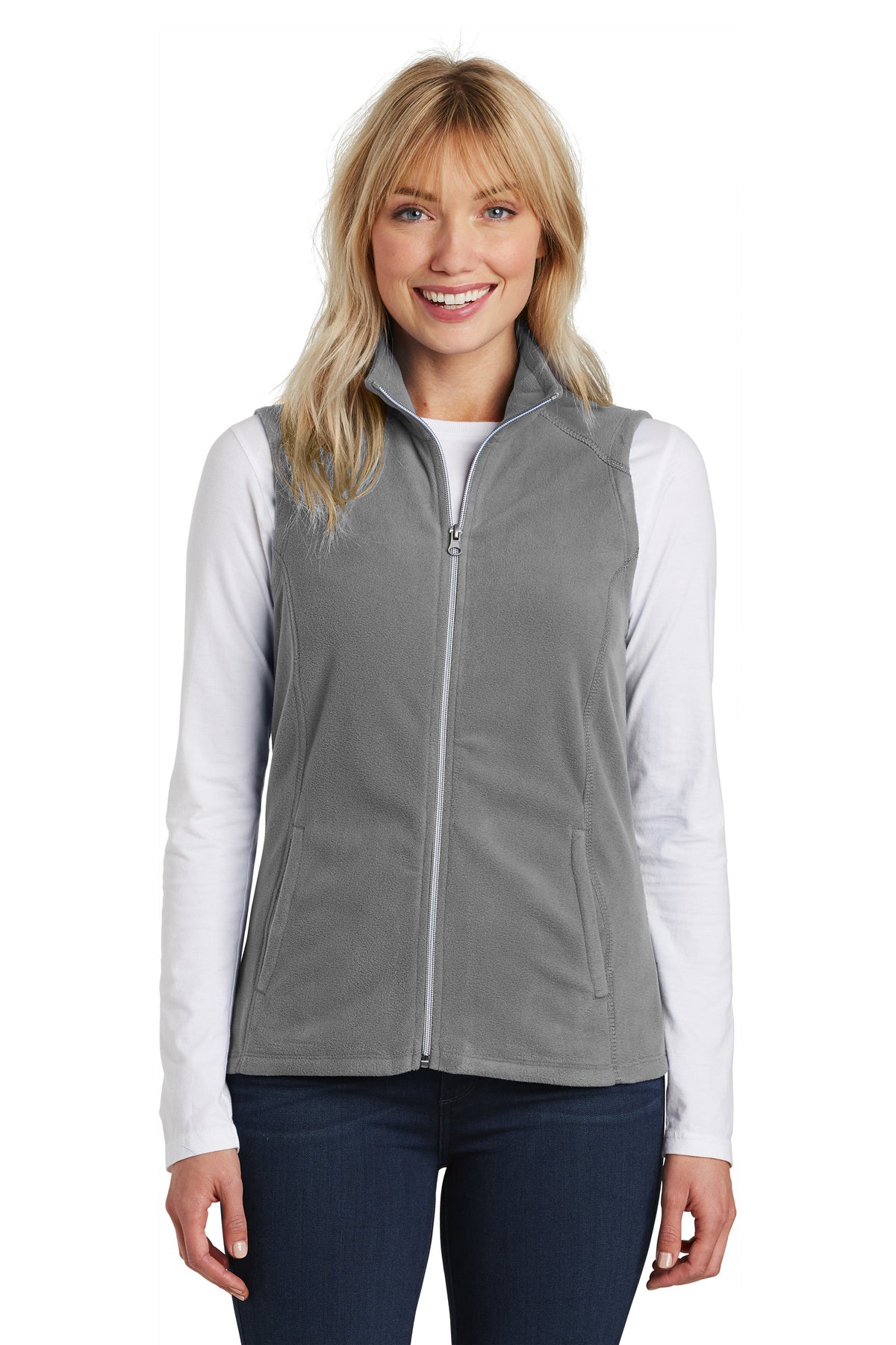 L226 Port Authority® Ladies Microfleece Vest