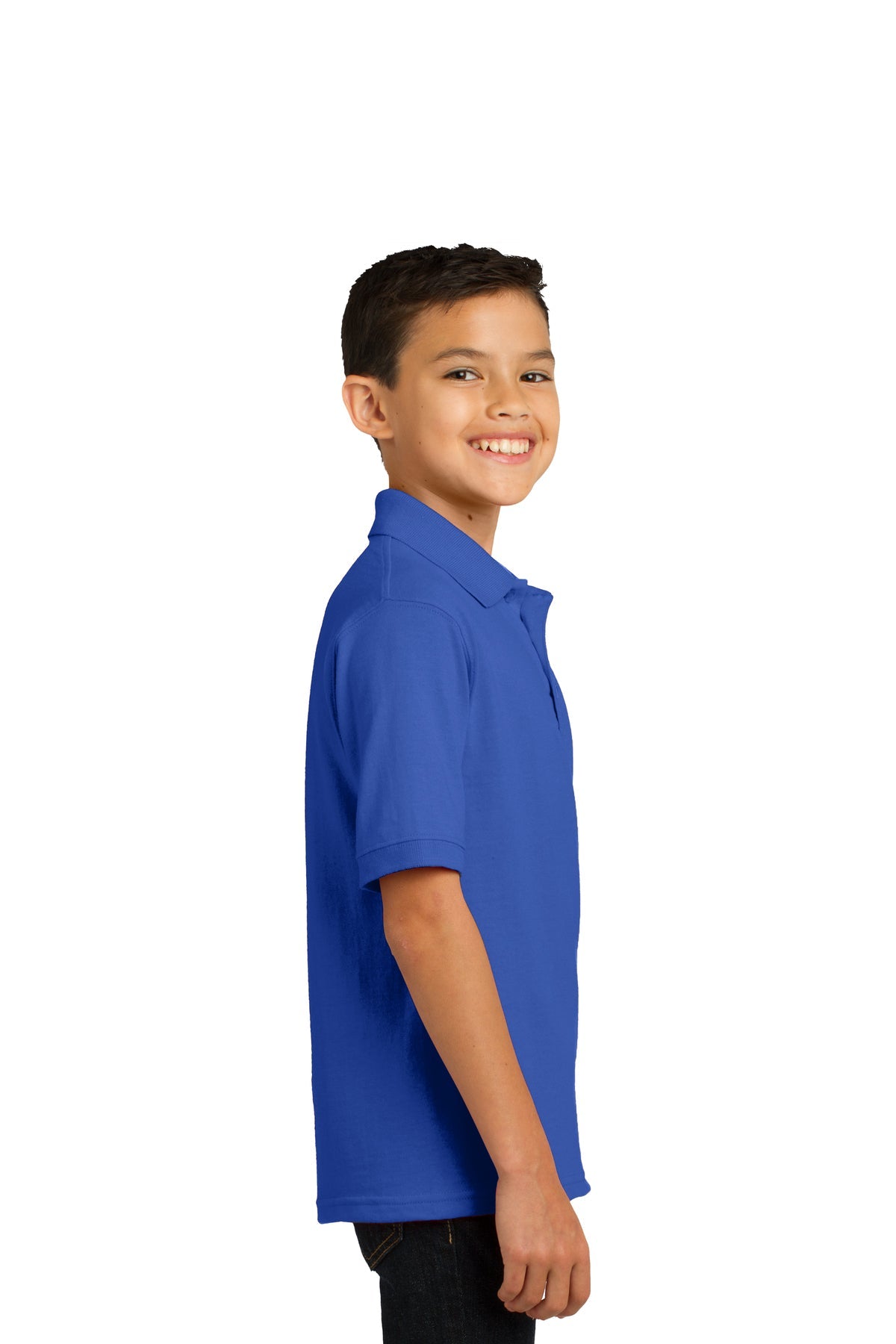 KP55Y Port & Company® Youth Core Blend Jersey Knit Polo