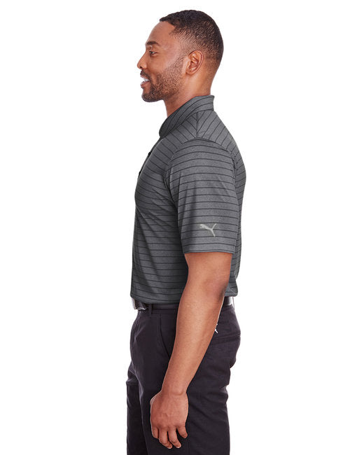 597223 Puma Golf Men's Rotation Stripe Polo