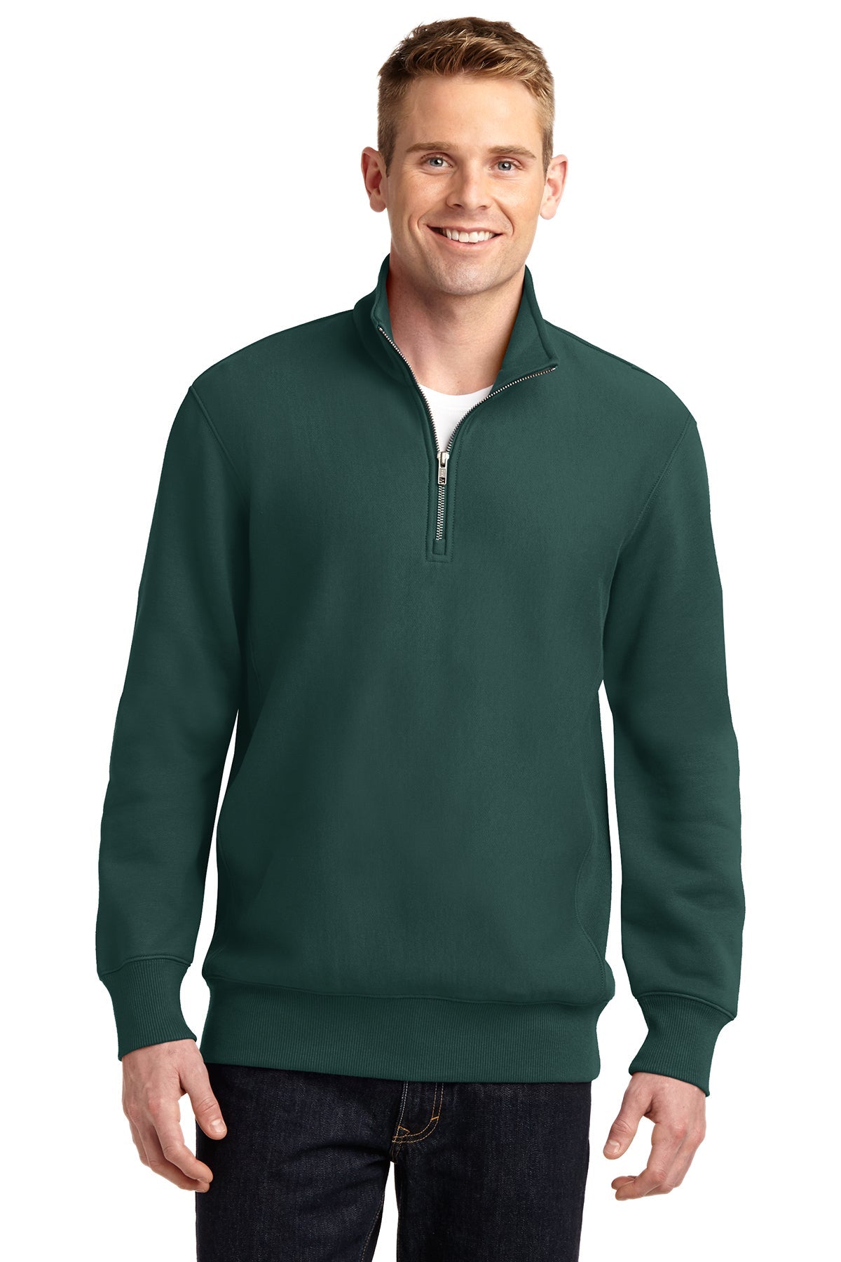 ST283 Sport-Tek® Super Heavyweight 1/4-Zip Pullover Sweatshirt