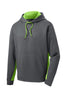 ST235 Sport-Tek® Sport-Wick® Fleece Colorblock Hooded Pullover