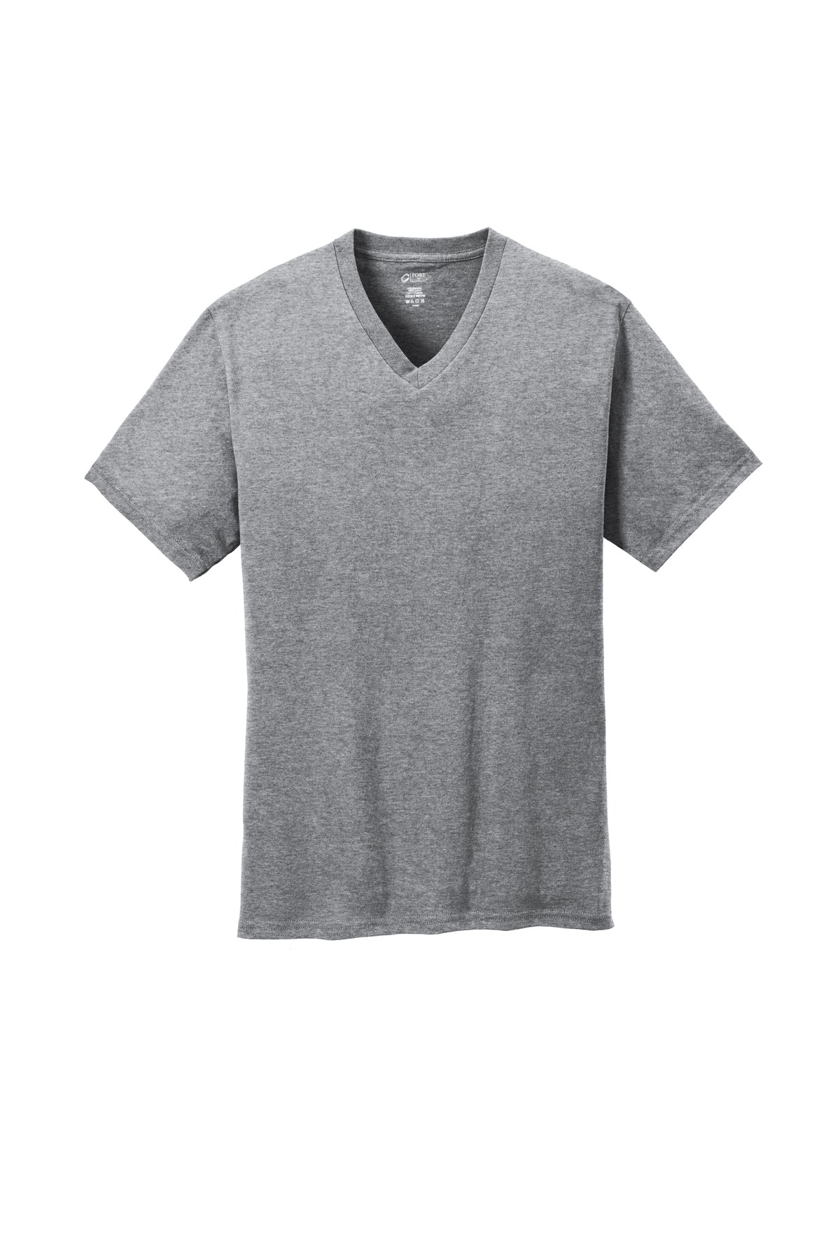 PC54V Port & Company® Core Cotton V-Neck Tee. S-4XL