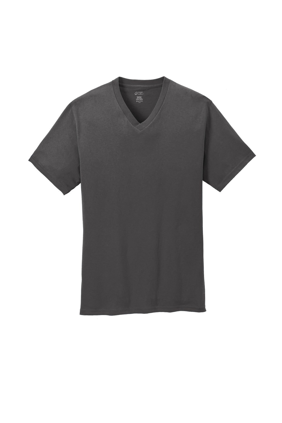 PC54V Port & Company® Core Cotton V-Neck Tee. S-4XL