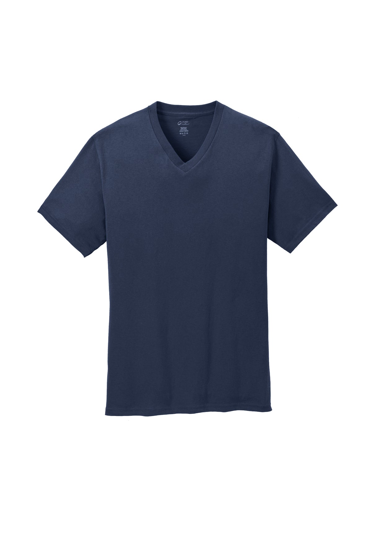 PC54V Port & Company® Core Cotton V-Neck Tee. S-4XL