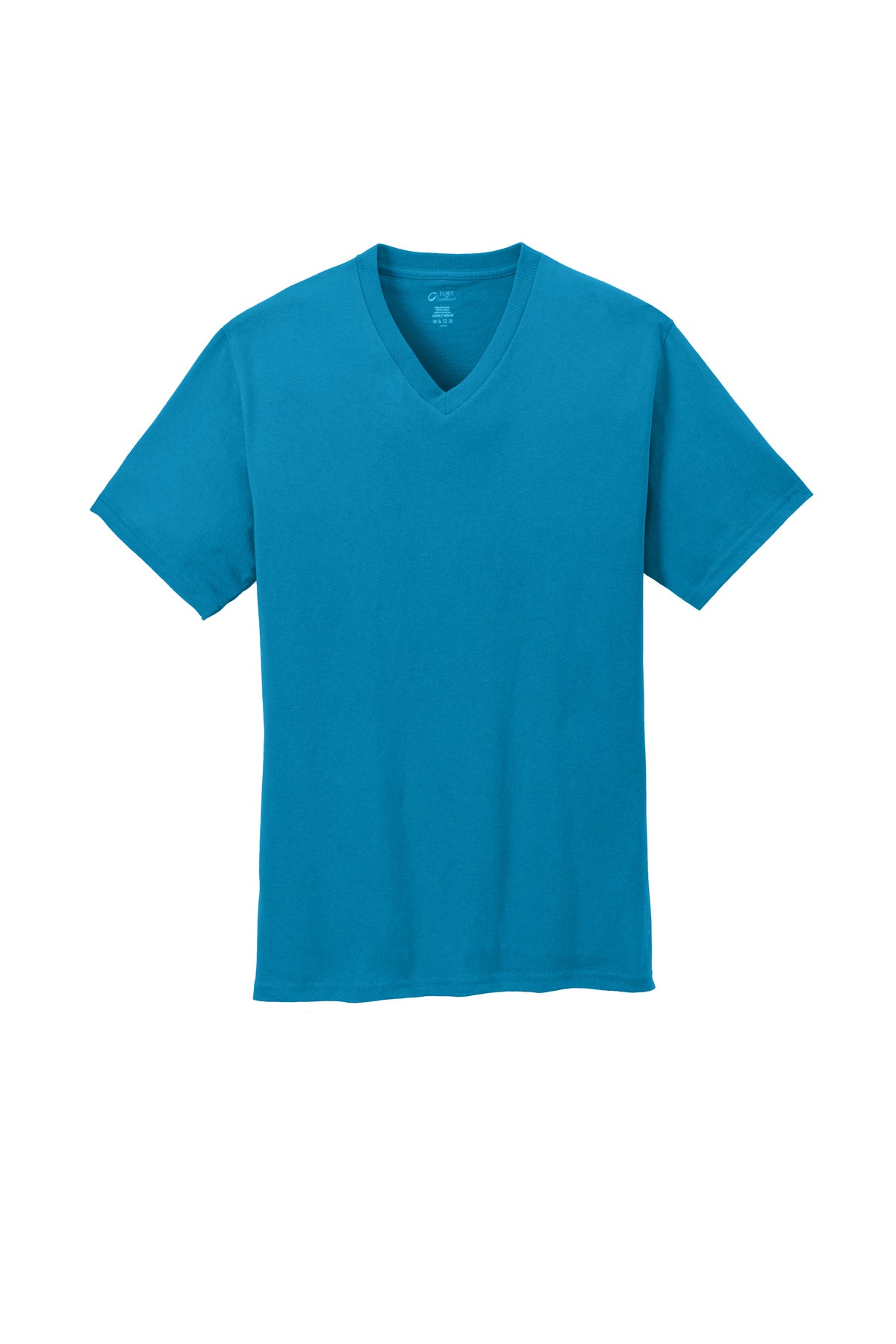 PC54V Port & Company® Core Cotton V-Neck Tee. S-4XL