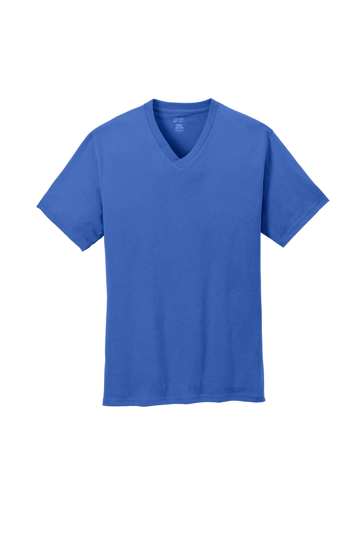 PC54V Port & Company® Core Cotton V-Neck Tee. S-4XL