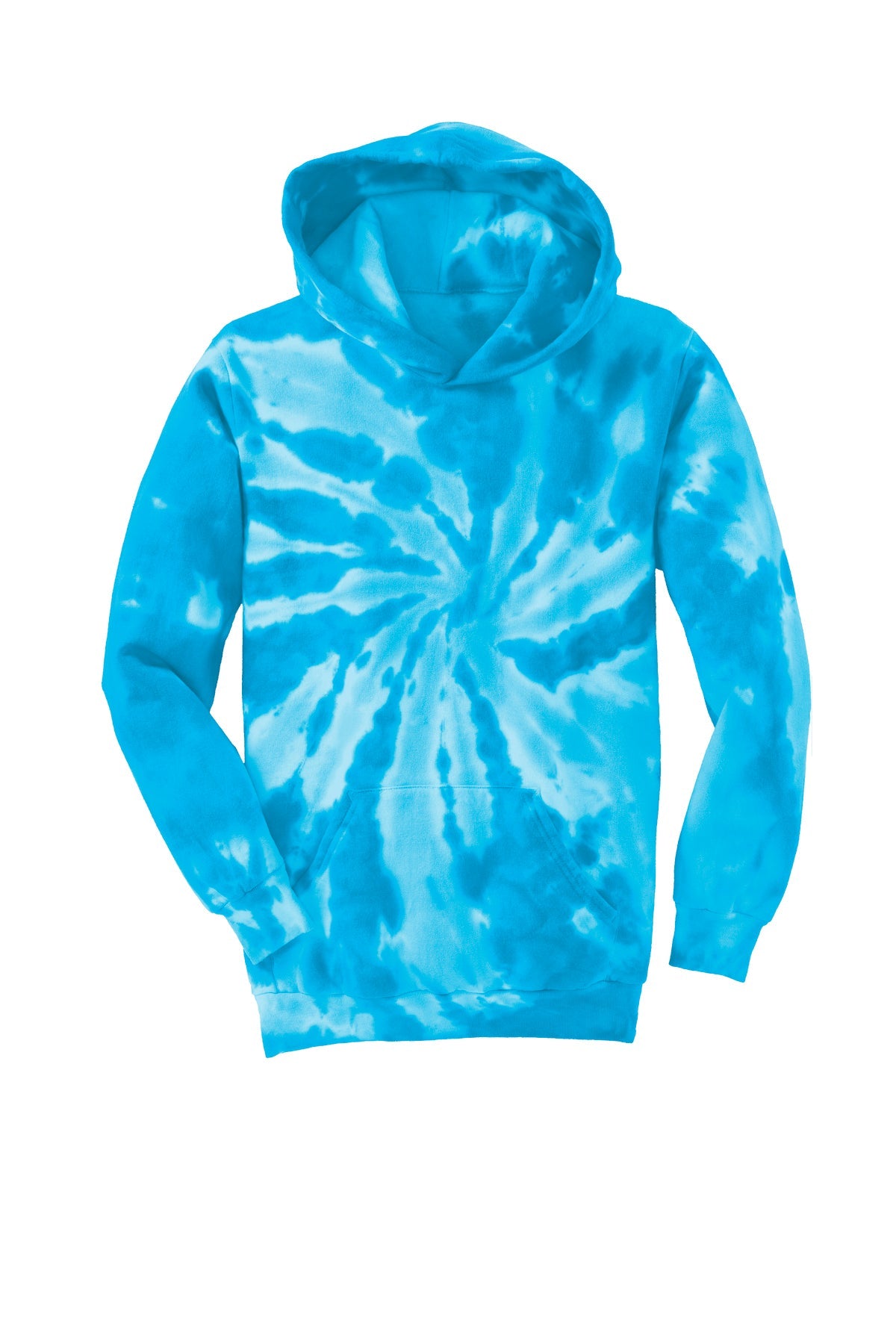 PC146Y Port & Company® Youth Tie-Dye Pullover Hooded Sweatshirt