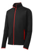ST853 Sport-Tek® Sport-Wick® Stretch Contrast Full-Zip Jacket