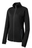 LST853 Sport-Tek® Ladies Sport-Wick® Stretch Contrast Full-Zip Jacket