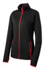 LST853 Sport-Tek® Ladies Sport-Wick® Stretch Contrast Full-Zip Jacket