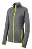 LST853 Sport-Tek® Ladies Sport-Wick® Stretch Contrast Full-Zip Jacket