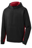 YST235 Sport-Tek® Youth Sport-Wick® Fleece Colorblock Hooded Pullover