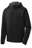 YST235 Sport-Tek® Youth Sport-Wick® Fleece Colorblock Hooded Pullover