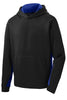 YST235 Sport-Tek® Youth Sport-Wick® Fleece Colorblock Hooded Pullover