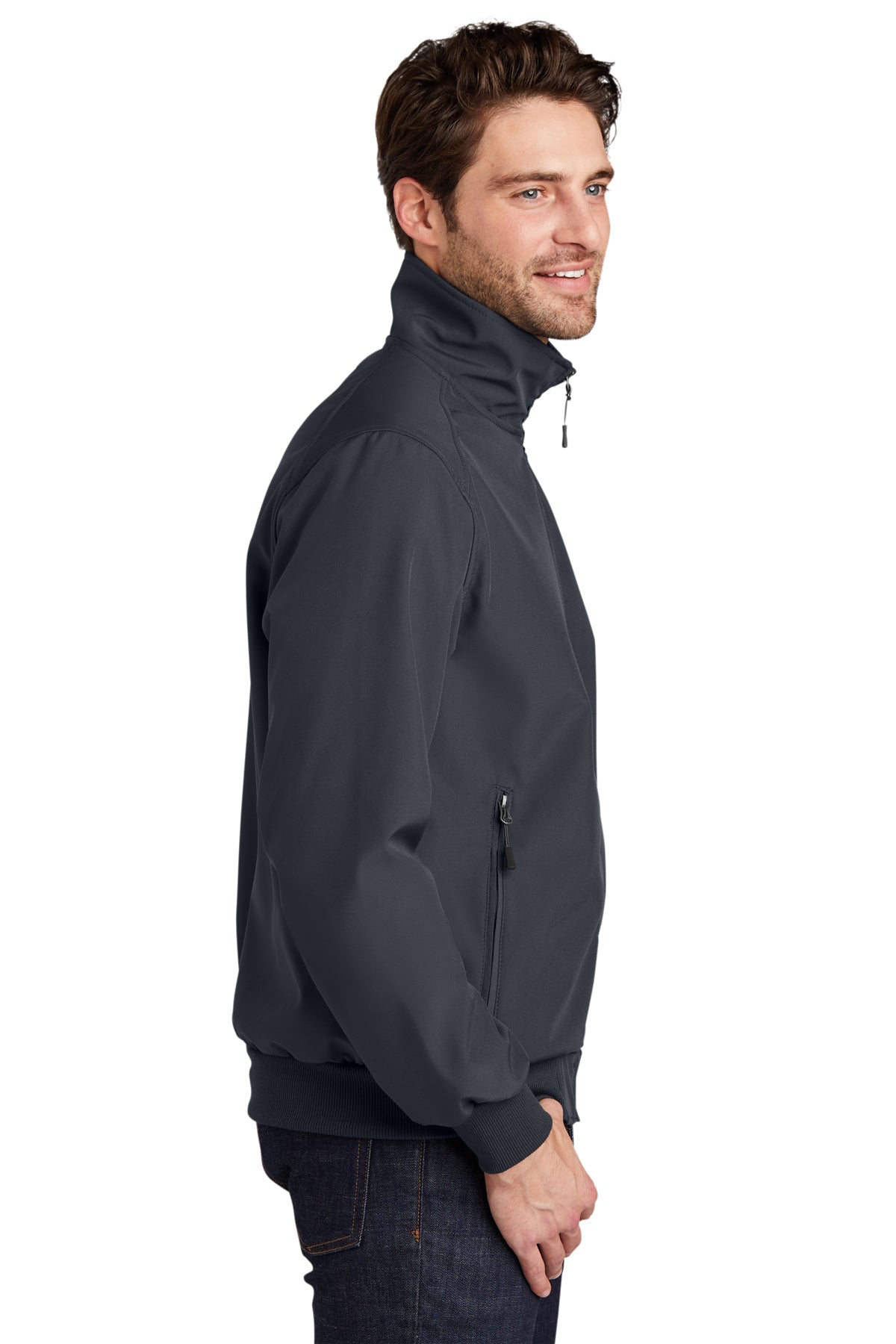 J337 Port Authority® Soft Shell Bomber Jacket