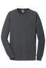 PC099LSP Port & Company® Beach Wash® Garment-Dyed Long Sleeve Pocket Tee. S-4XL