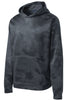 YST240 Sport-Tek® Youth Sport-Wick® CamoHex Fleece Hooded Pullover