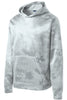 YST240 Sport-Tek® Youth Sport-Wick® CamoHex Fleece Hooded Pullover