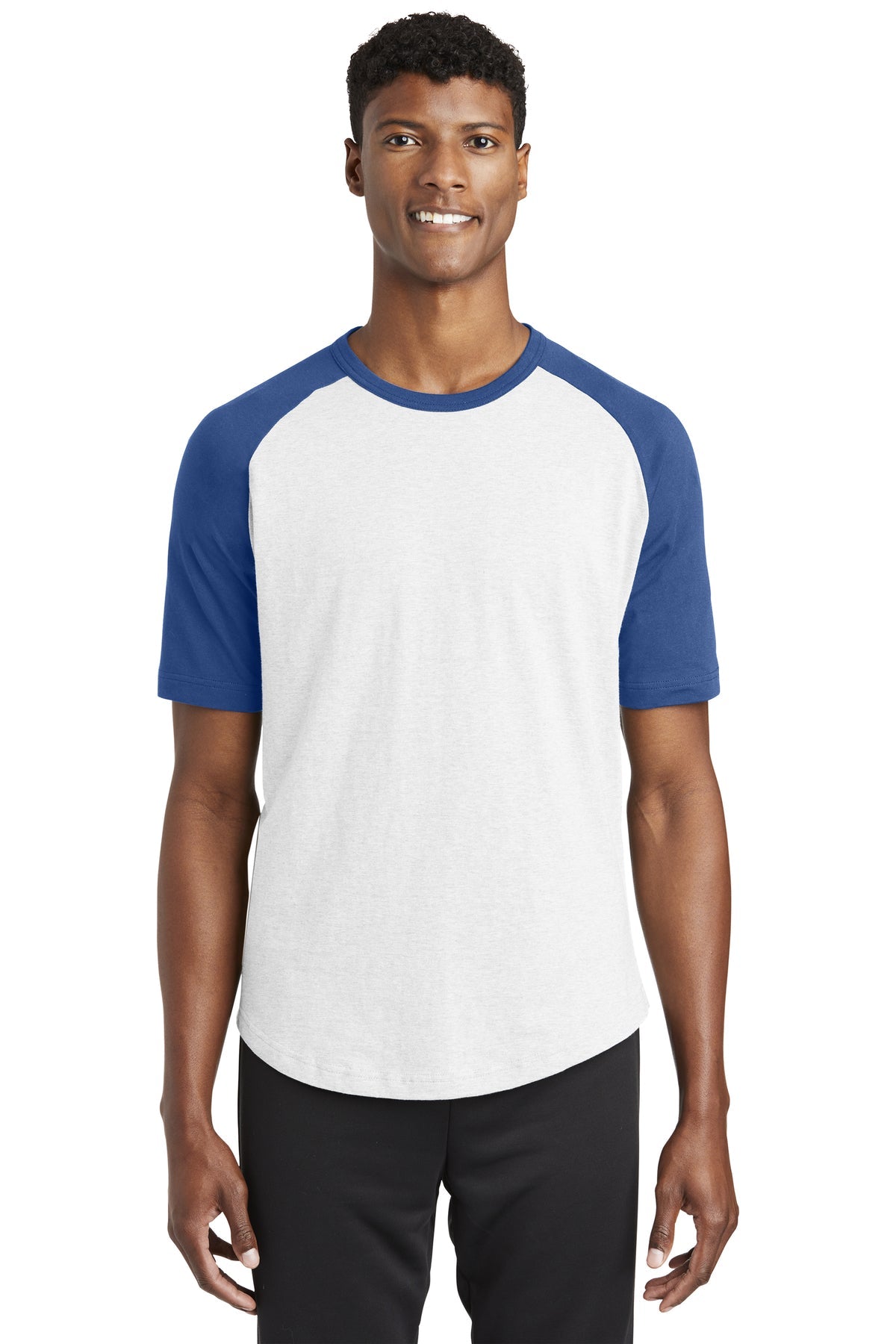 T201 Sport-Tek® Short Sleeve Colorblock Raglan Jersey